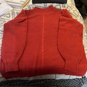 Amazon Brand Sweater, Rust color, size is XXL. Never worn